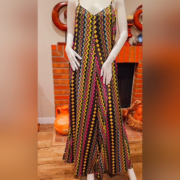 Karma Hwy Silky Wide Leg Flowy Jumper OS *4 Styles Avail* NWT - Picture 8 of 9